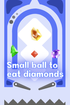 Small ball to eat diamonds