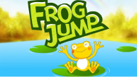Happy jumping frog